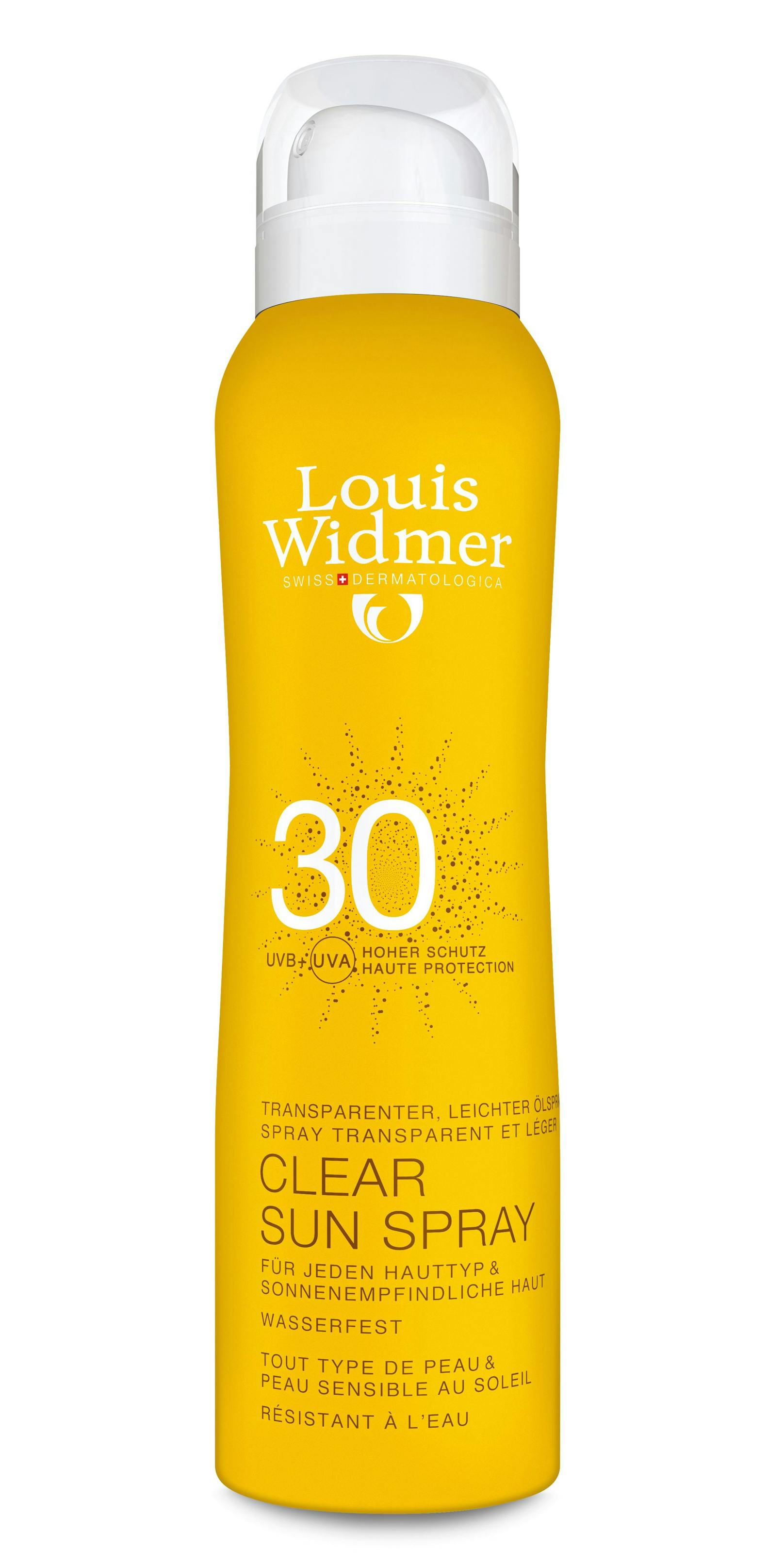 Louis Widmer Clear Sun Spray UV 30