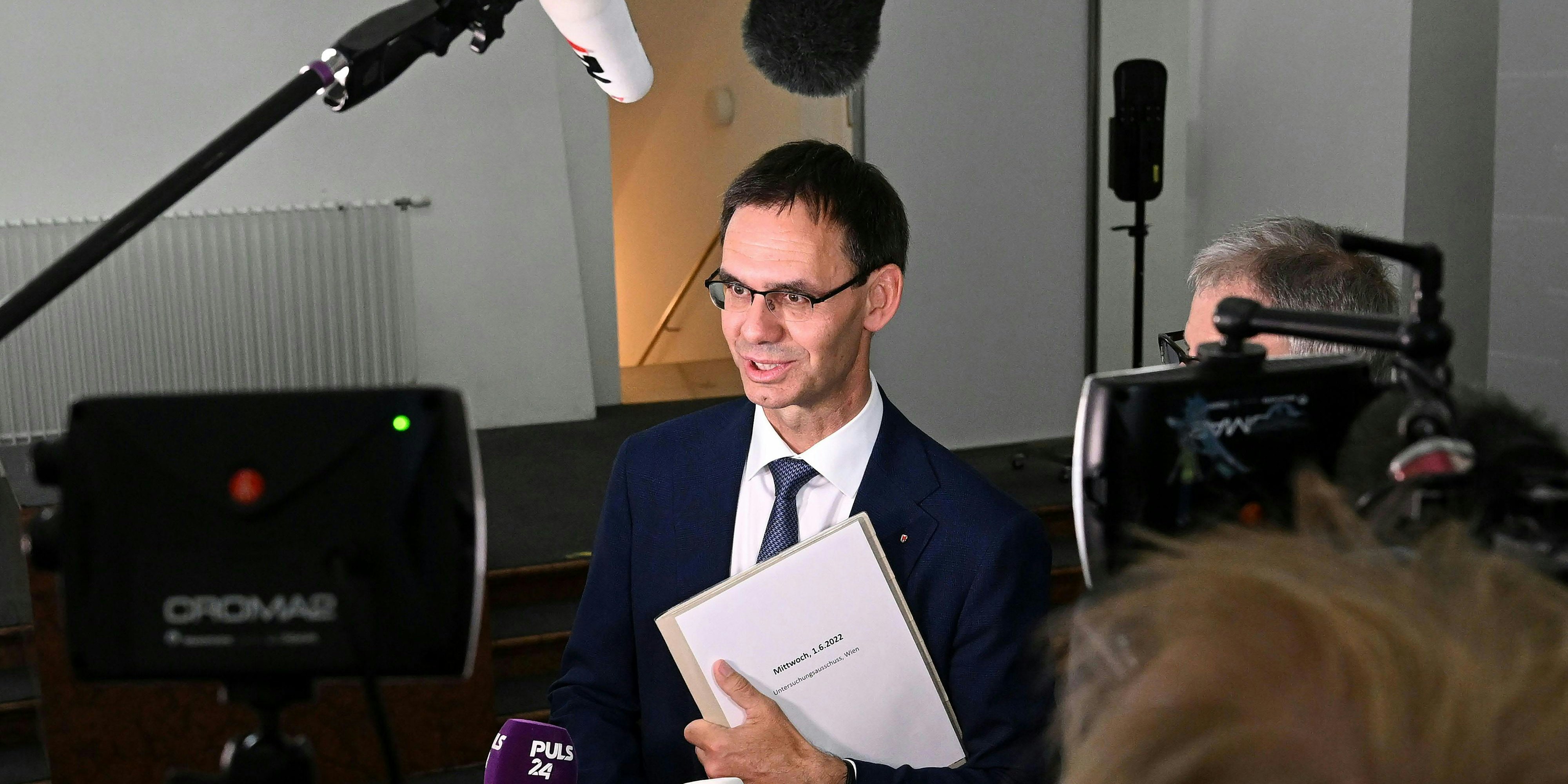 Markus Wallner - um 10 Uhr wird er seinen Rücktritt als Landeschef von Vorarlberg verkünden.