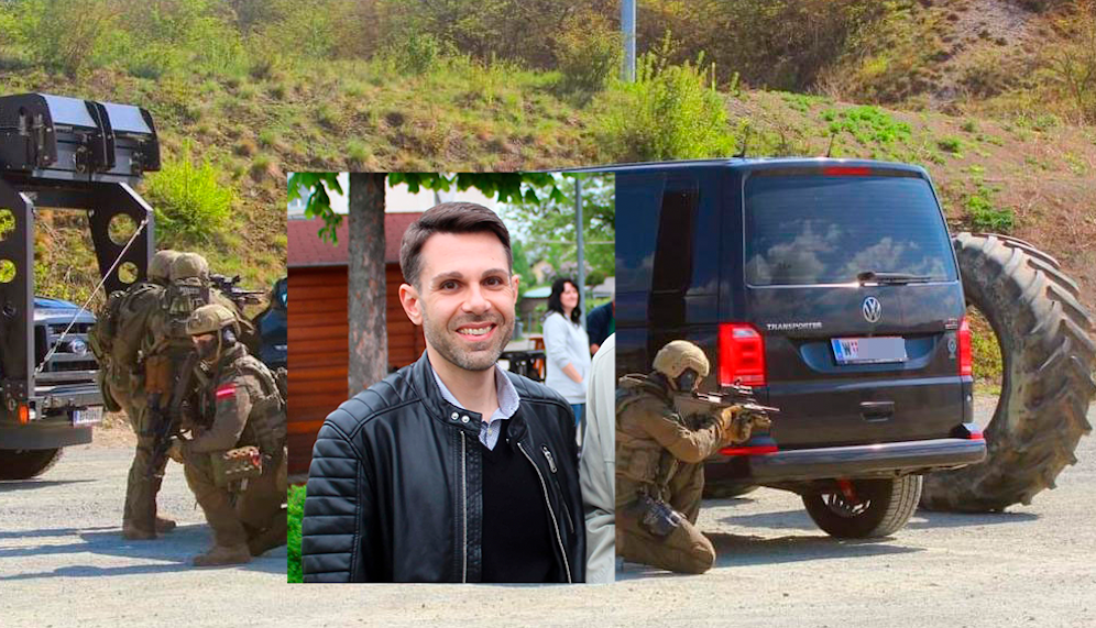 Cobra-Geballere in Blumau stört Anrainer und auch Bürgermeister René Klimes
