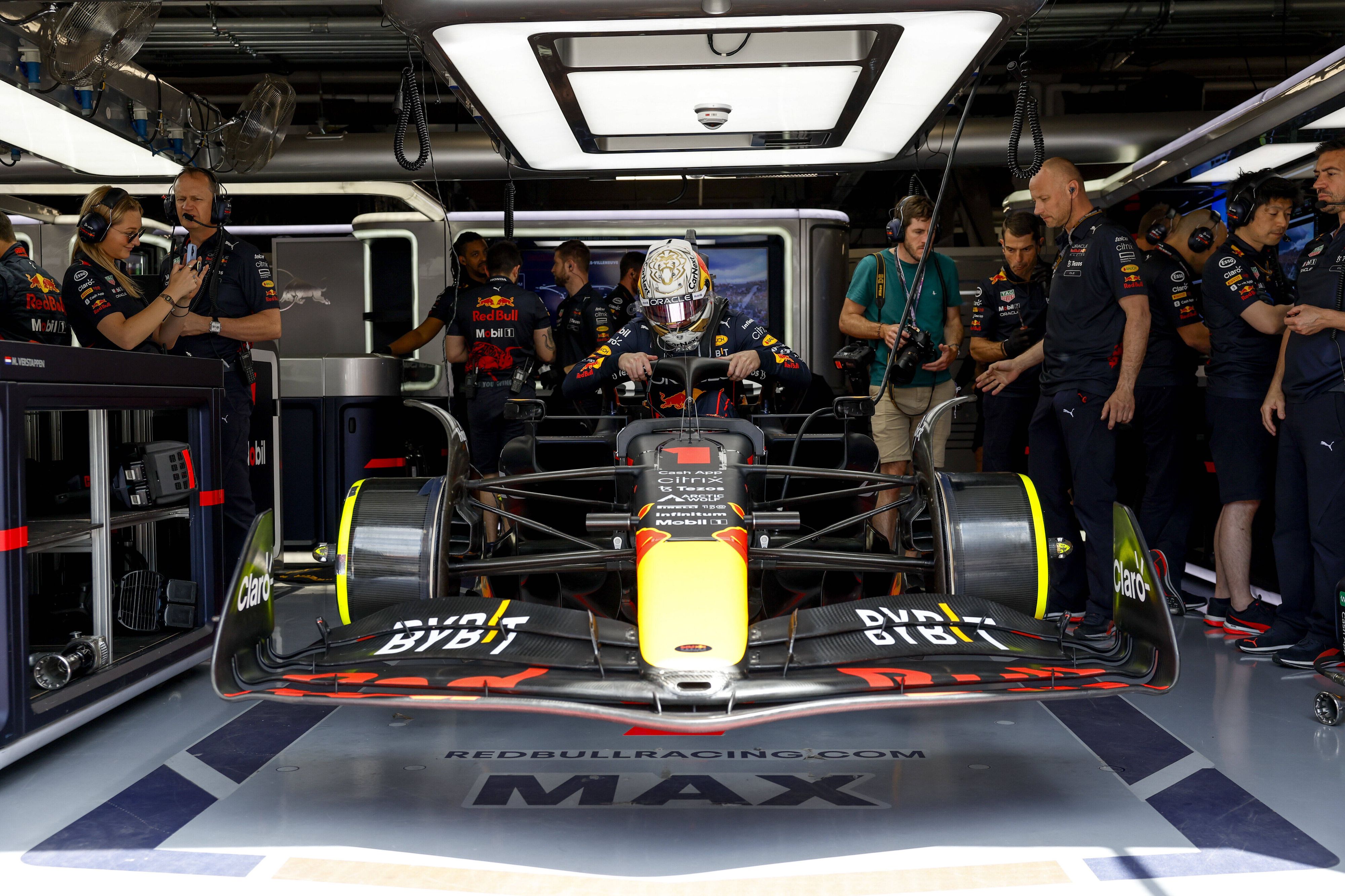 Die Red-Bull-Box wurde während der Siegerehrung nach dem Großen Preis von Kanada durchsucht. 