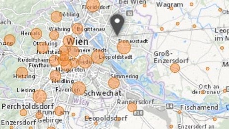Unfallkarte Wien