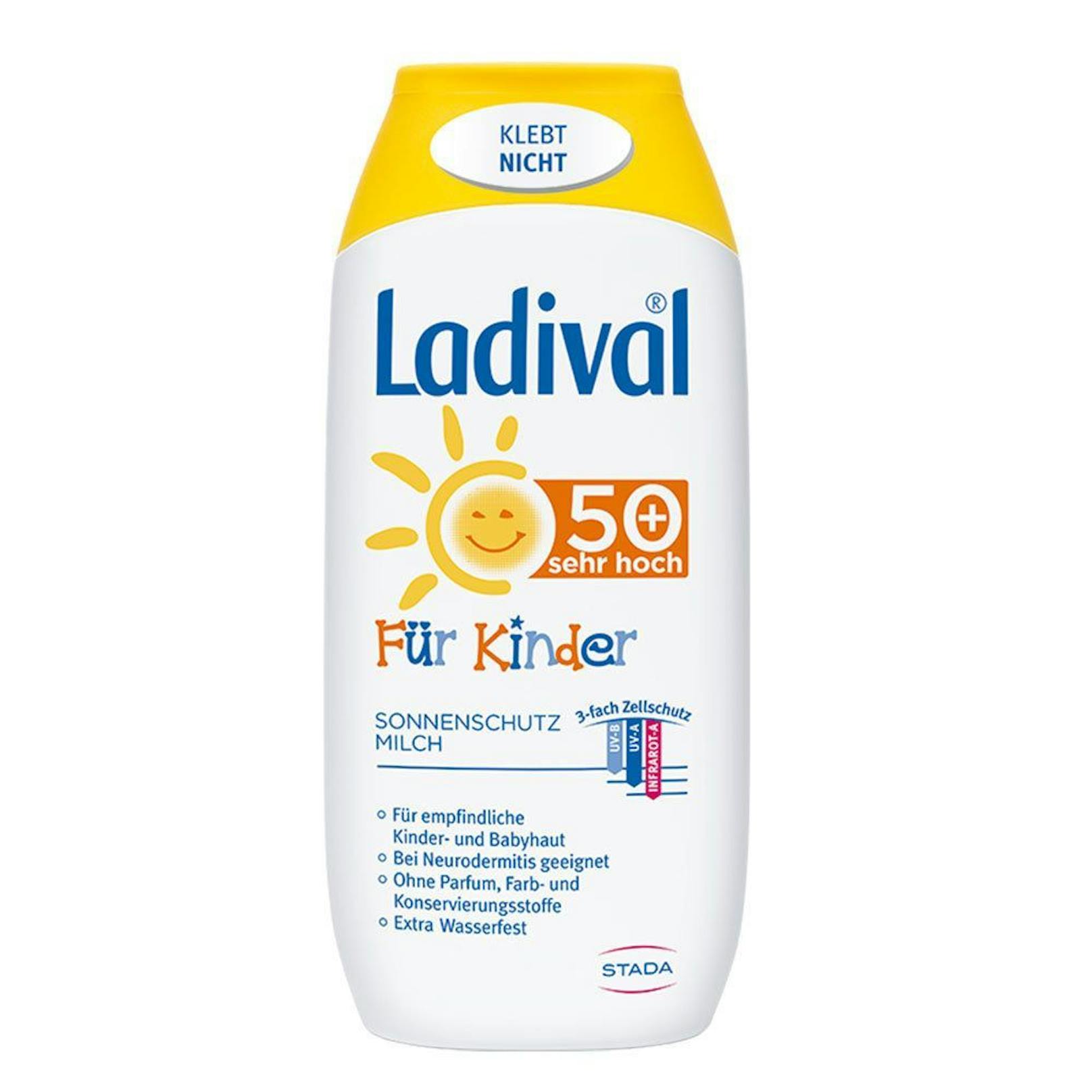 Die Ladival Sonnenschutzmilch für Kinder ist nur in der Apotheke erhältlich.&nbsp;