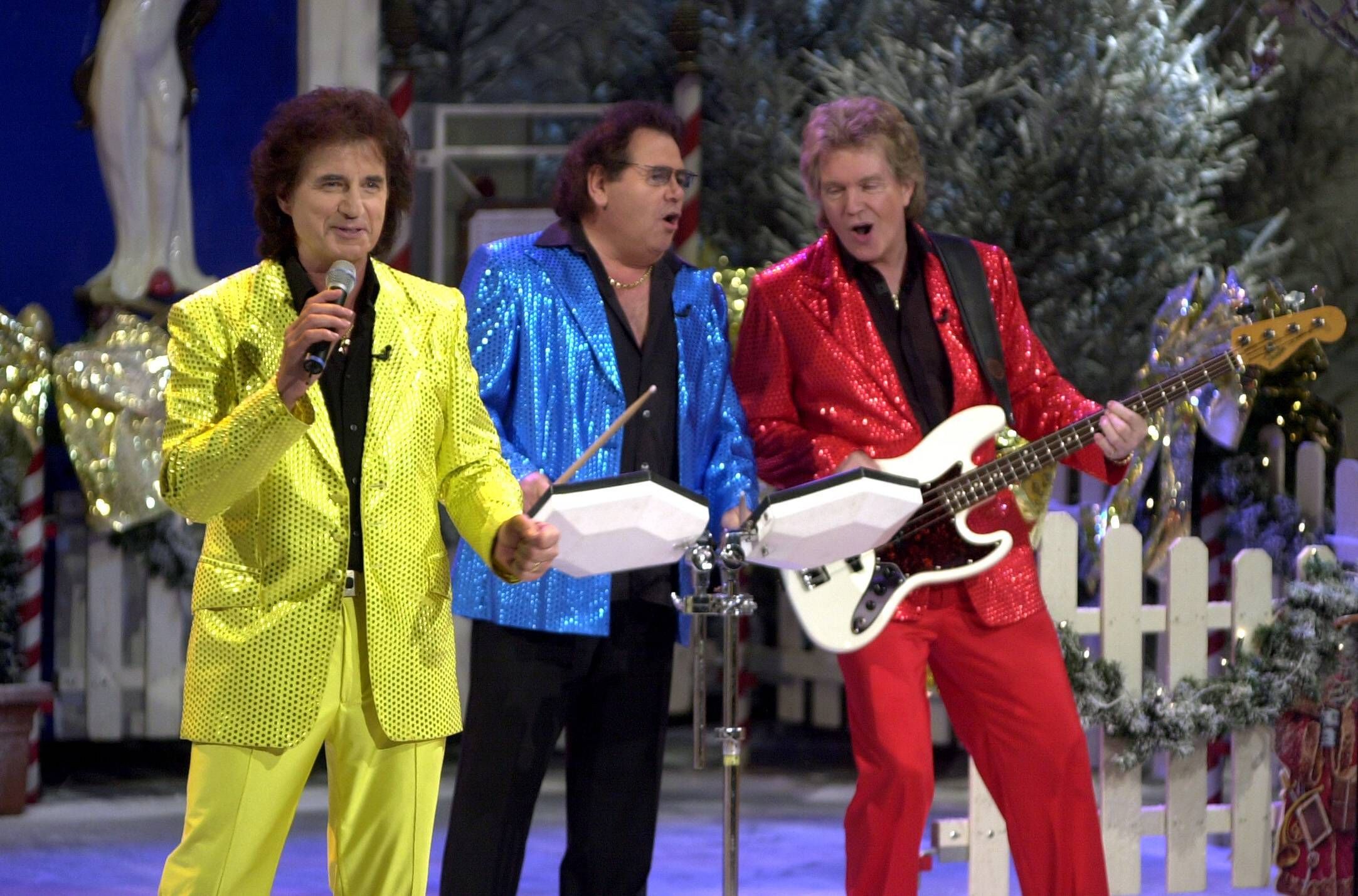 Eine der erfolgreichsten Schlagerbands der 1980er- und 1990er-Jahre: <strong>Die Flippers</strong> – Olaf Malolepski, Manfred Durban, Bernd Hengst (v.l.n.r.)