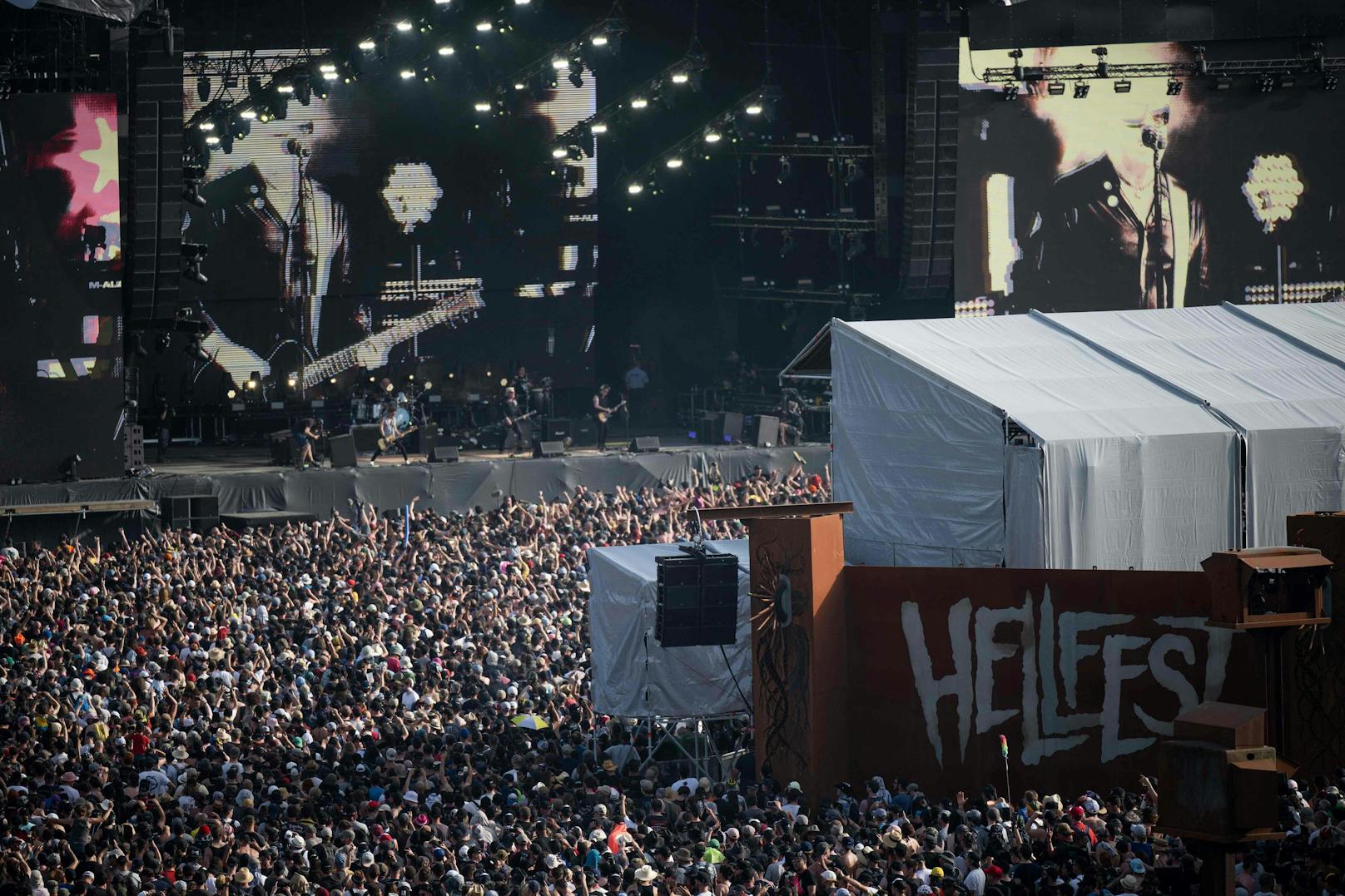 Das Hellfest in Frankreich am 17.Juni 2022.