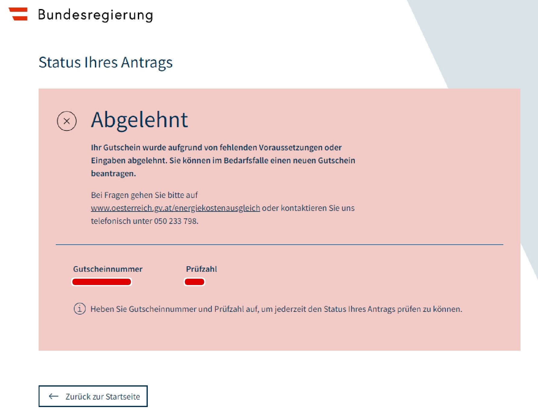 "Antrag Abgelehnt" – Energie-Gutschein Sorgt Für Ärger - Wirtschaft ...