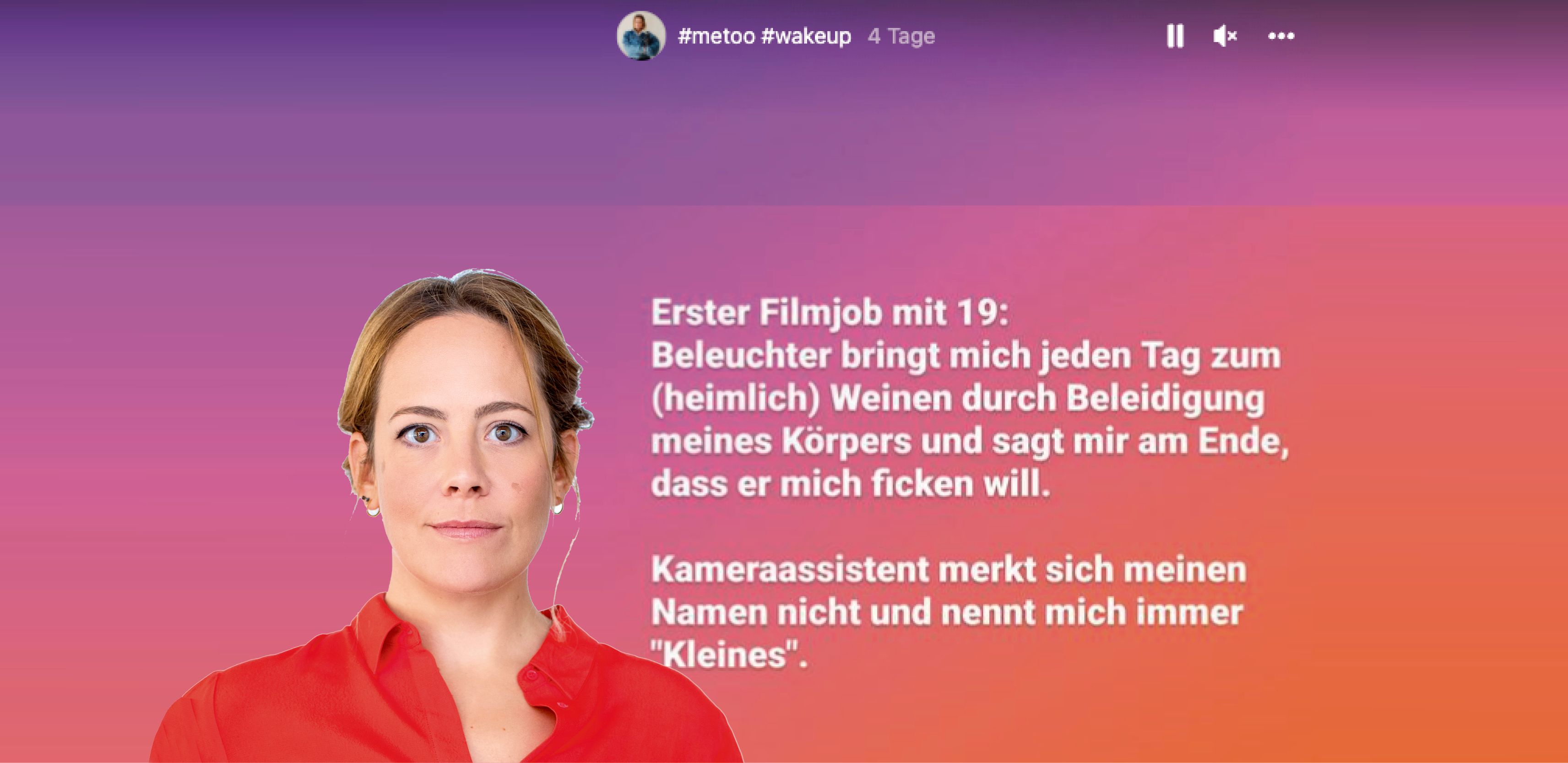 Katharina Mückstein schildert Übergriffe aus ihrer Branche auf Instagram. Hunderte Betroffene meldeten sich daraufhin bei ihr.