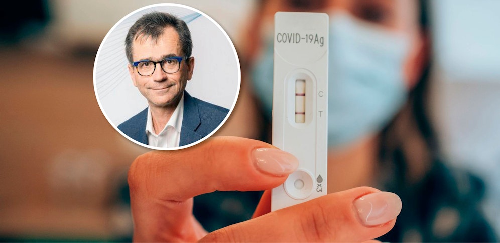 Ärztekammer OÖ-Präsident Peter Niedermoser plädiert für ein Ende der Corona-Gratistests.