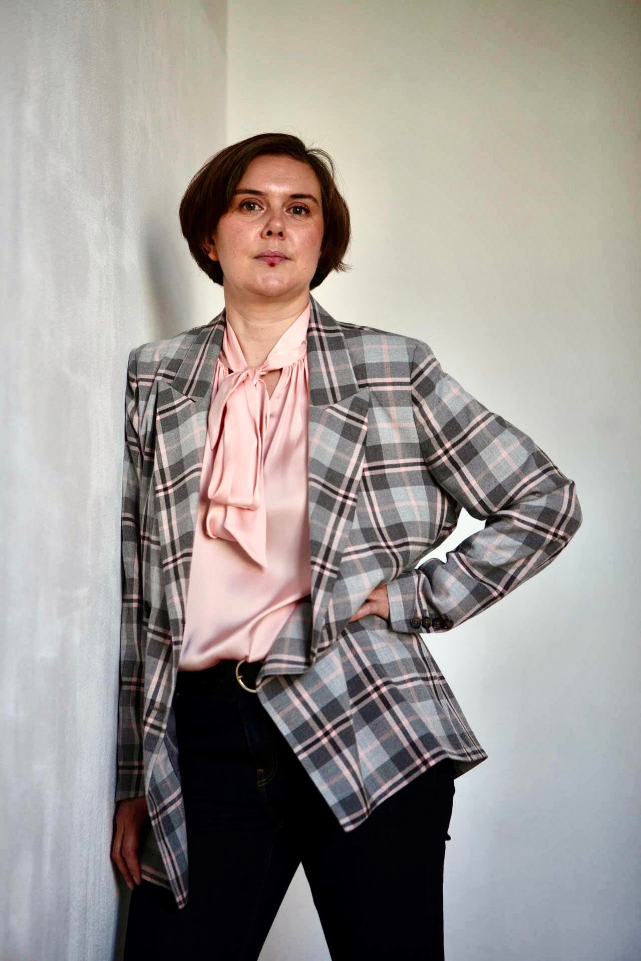 Alexandra Demidova bietet nachhaltige Mode zum Mieten an.