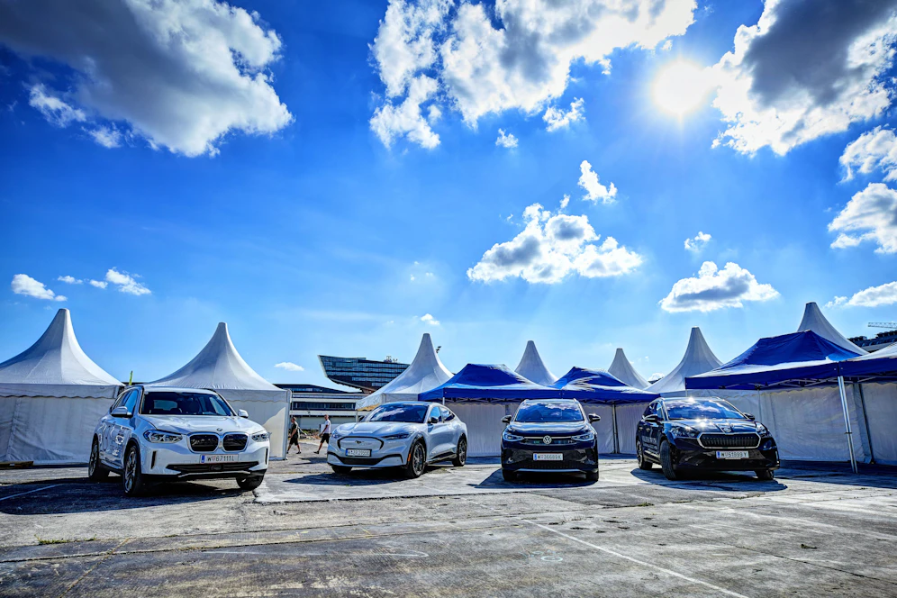 Das Festival soll mit knapp 1.000 E-Autos über die Bühne gehen.&nbsp;