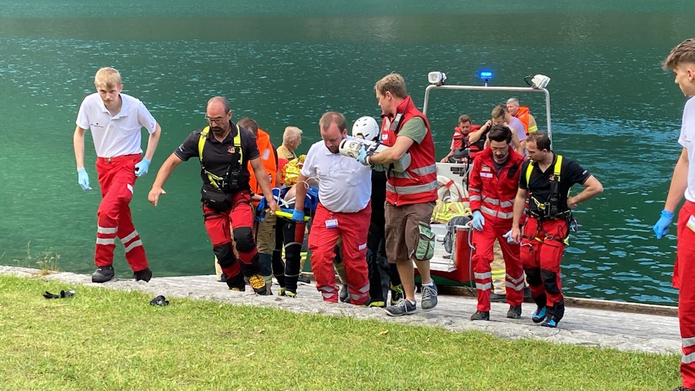 Absturz eines Wanderers in den Achensee -Fotocredit: ZOOM.TIROL 