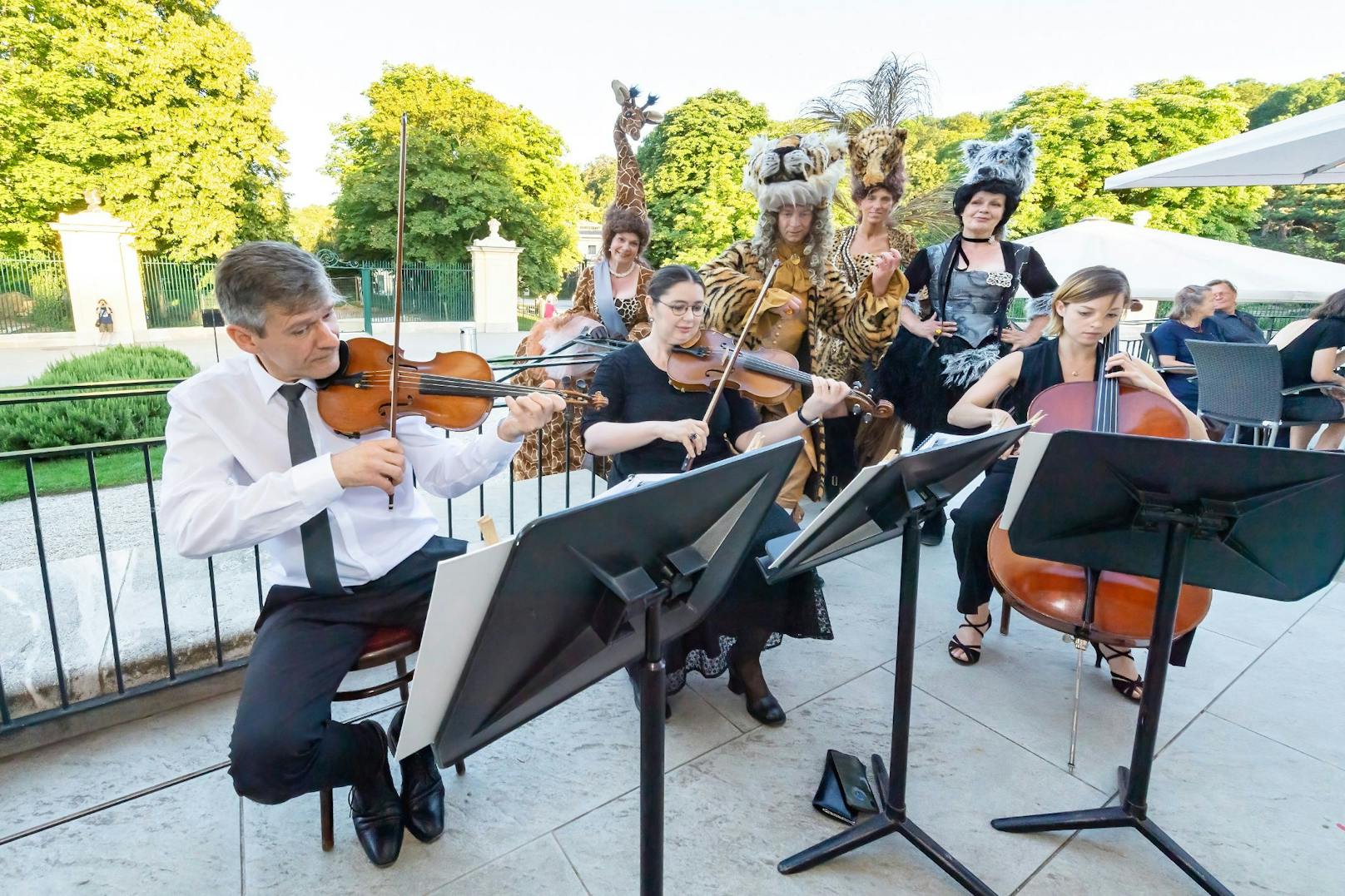 Streichertrio des Schloss Schönbrunn Orchesters.