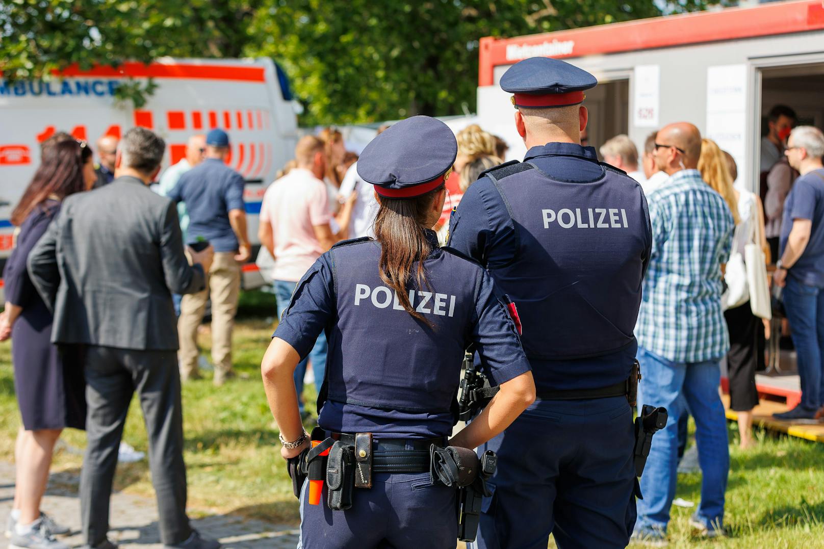 Täglich waren am größten Open-Air-Festival Europas rund 680 Polizistinnen und Polizisten verschiedener Einheiten im Einsatz.