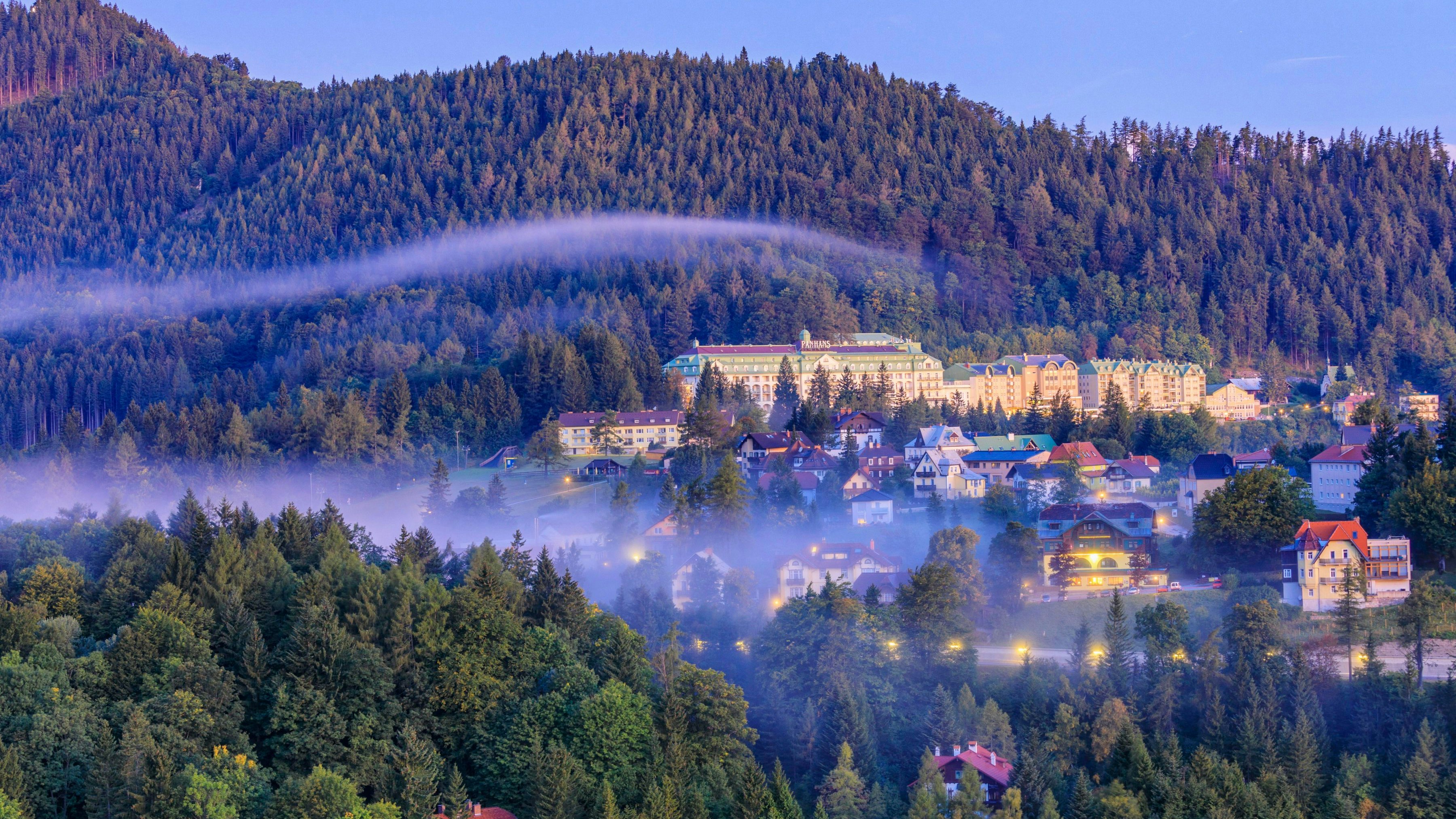 Semmering im Morgennebel