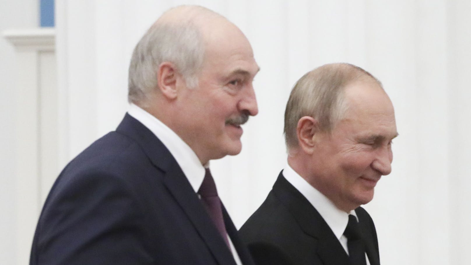 Die Raketenangriffe erfolgten vor einem Treffen von Kreml-Chef Wladimir Putin und dem belarussischen Machthaber Alexander Lukaschenko.