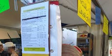 Preis-Schock am Donauinselfest - 45 € für fünf Spritzer