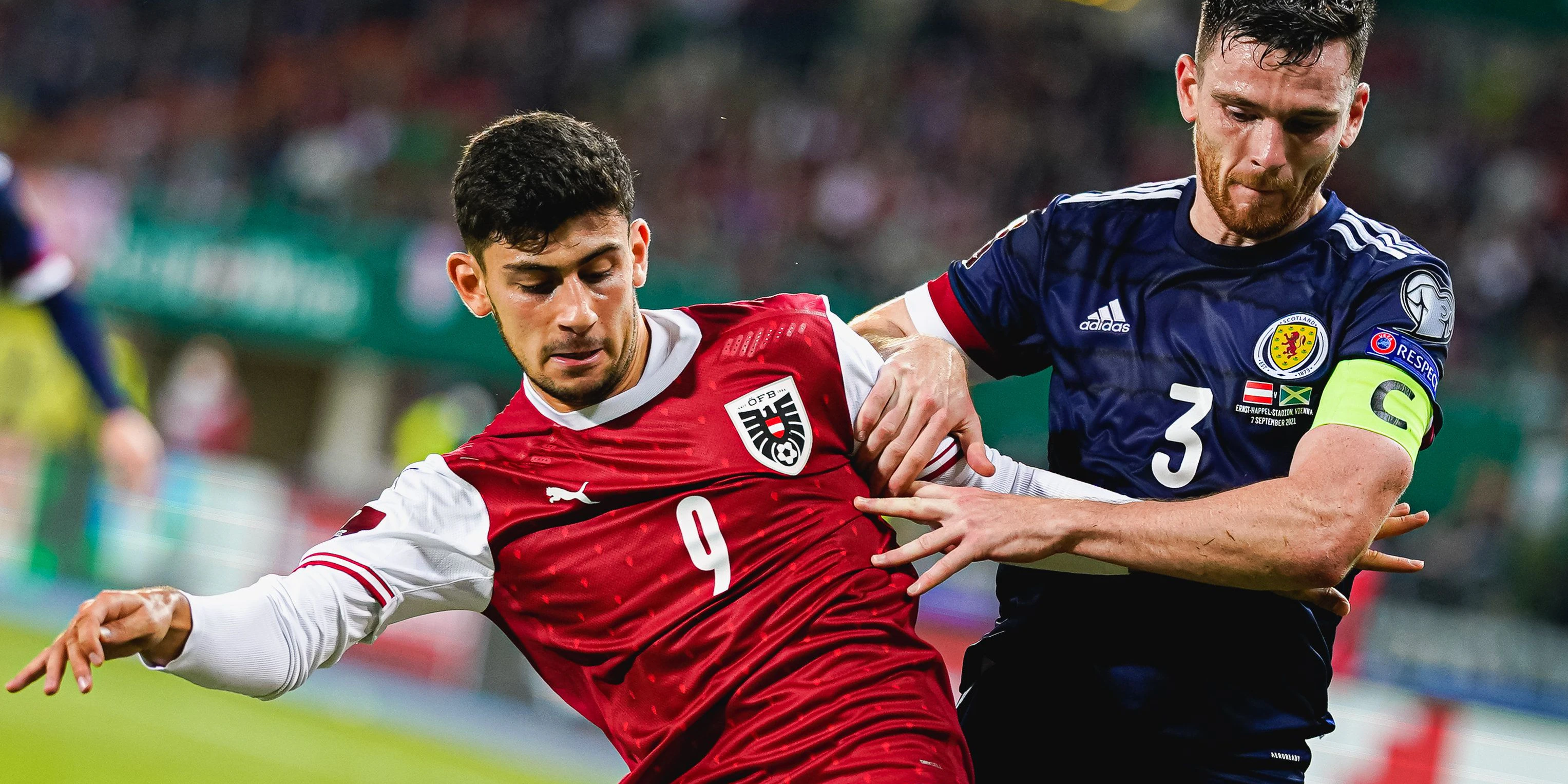 Yusuf Demir, hier im ÖFB-Dress gegen Schottland
