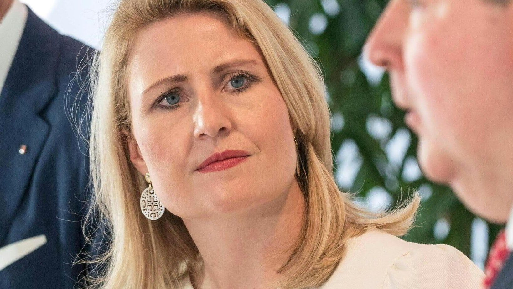  (v.l.) Bildungsminister Martin Polaschek (ÖVP), Landeshauptmann Markus Wallner (ÖVP), Frauen- und Integrationsministerin Susanne Raab (ÖVP) und Wiens Bürgermeister Michael Ludwig (SPÖ) während einer PK.