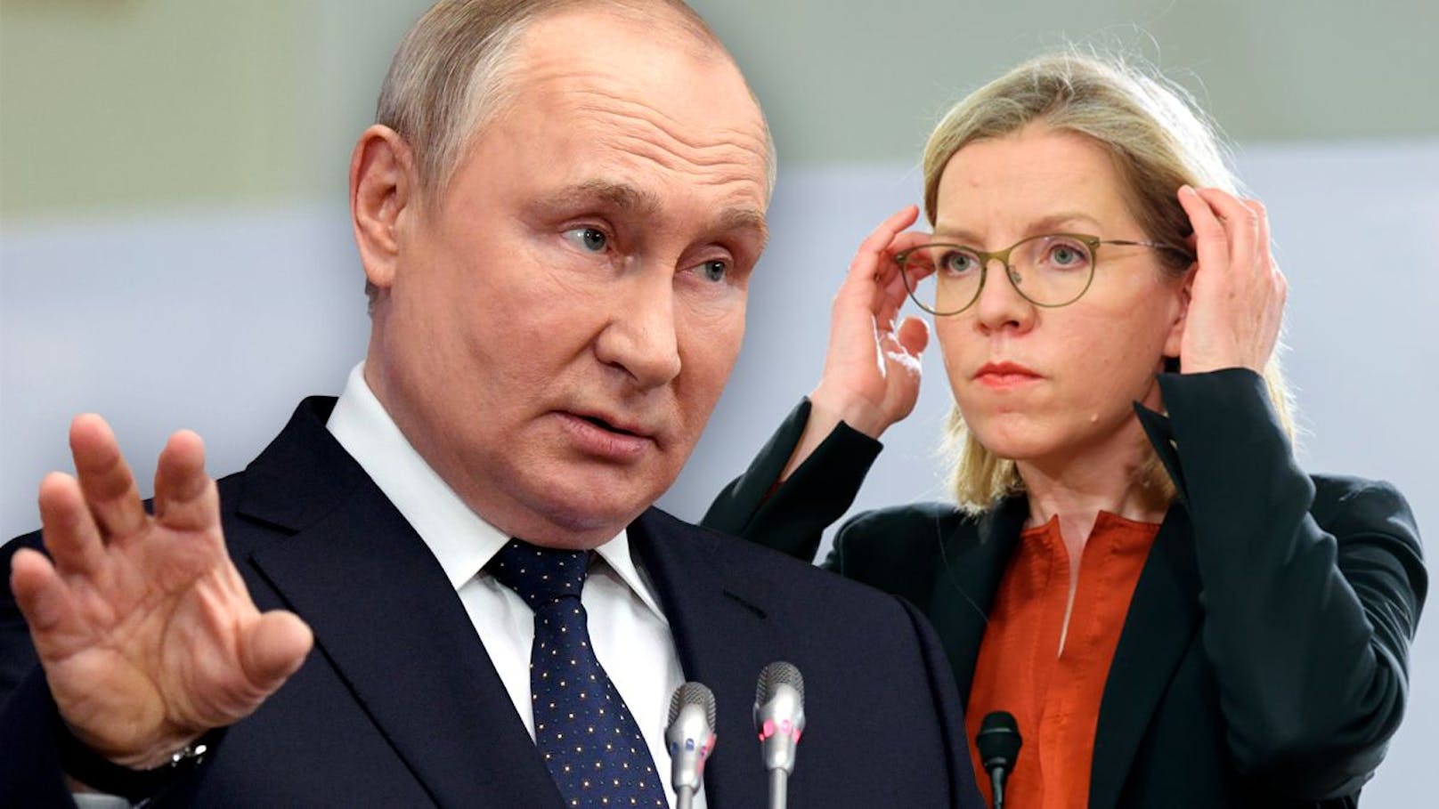 Wladimir Putin lässt derzeit weniger Gas ausliefern. Energieministerin Gewessler hat dafür Notfallpläne.