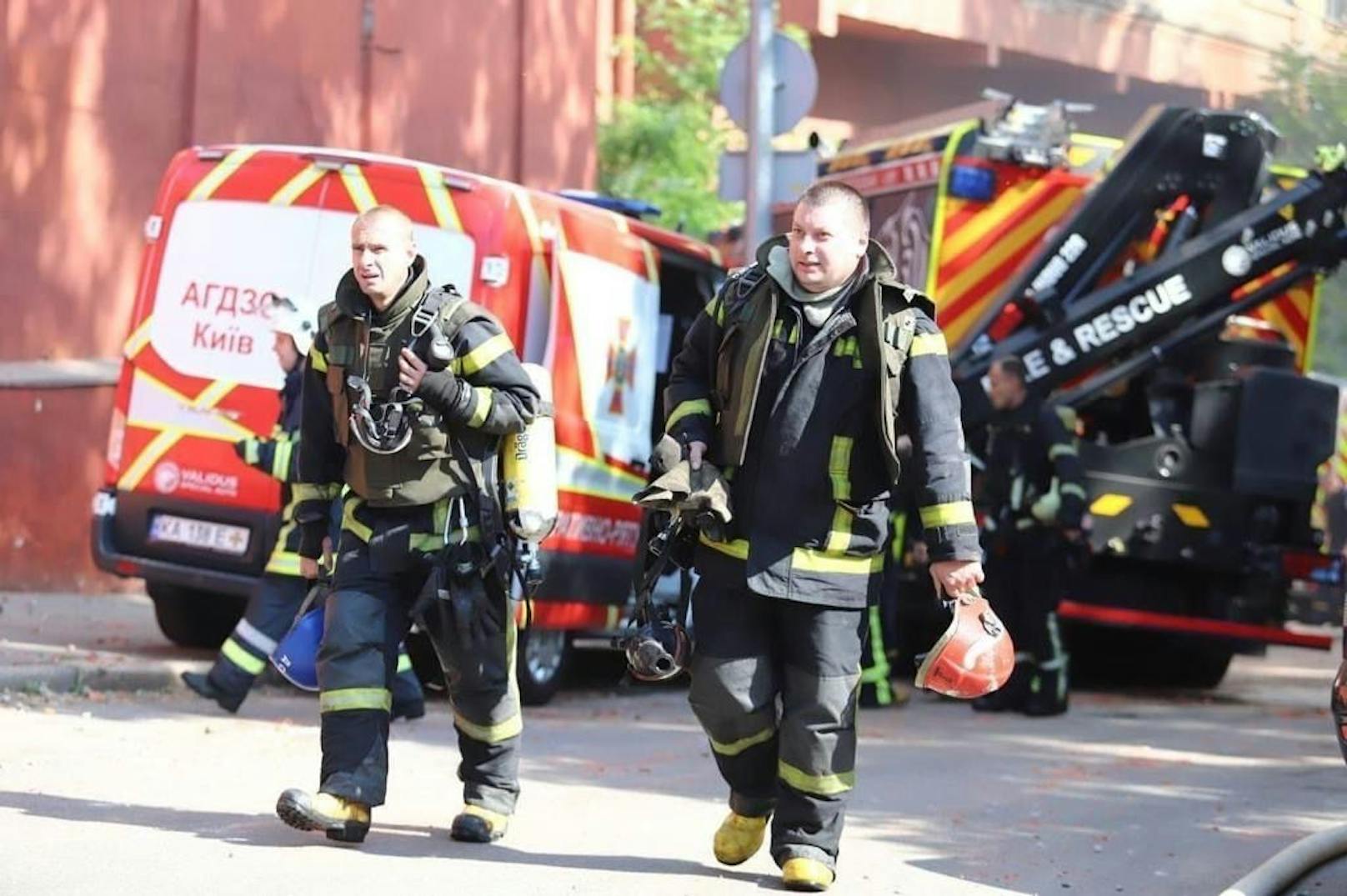 Die Rettungskräfte arbeiten auf Hochtouren&nbsp;