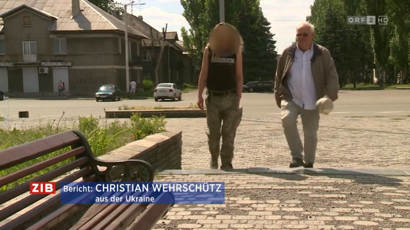 Im Interview mit ORF-Korrespondent Christian Wehrschütz erklärte sie die Gründe, warum es sie an die Front zog.