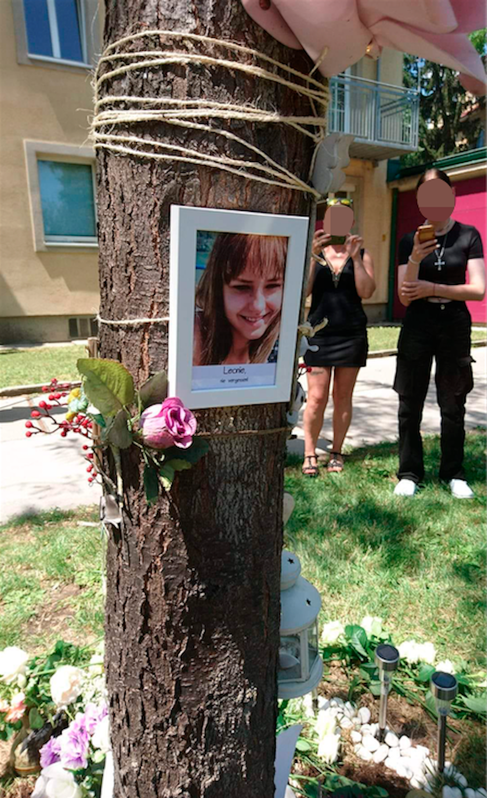 Gedenken an Leonie - sie starb Ende Juni 2021, Ende Mai 2023 soll das Verfahren geschlossen werden.