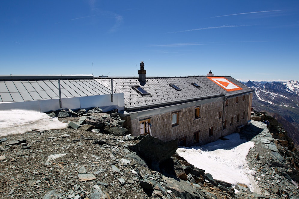 Die Erzherzog-Johann-Hütte am Großglockner