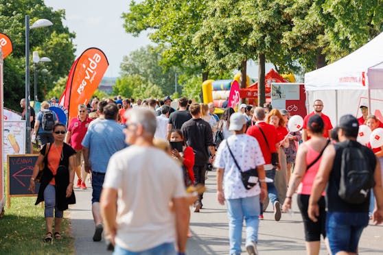 32 Grad sind heute in Wien für das Donauinselfest angesagt. 
