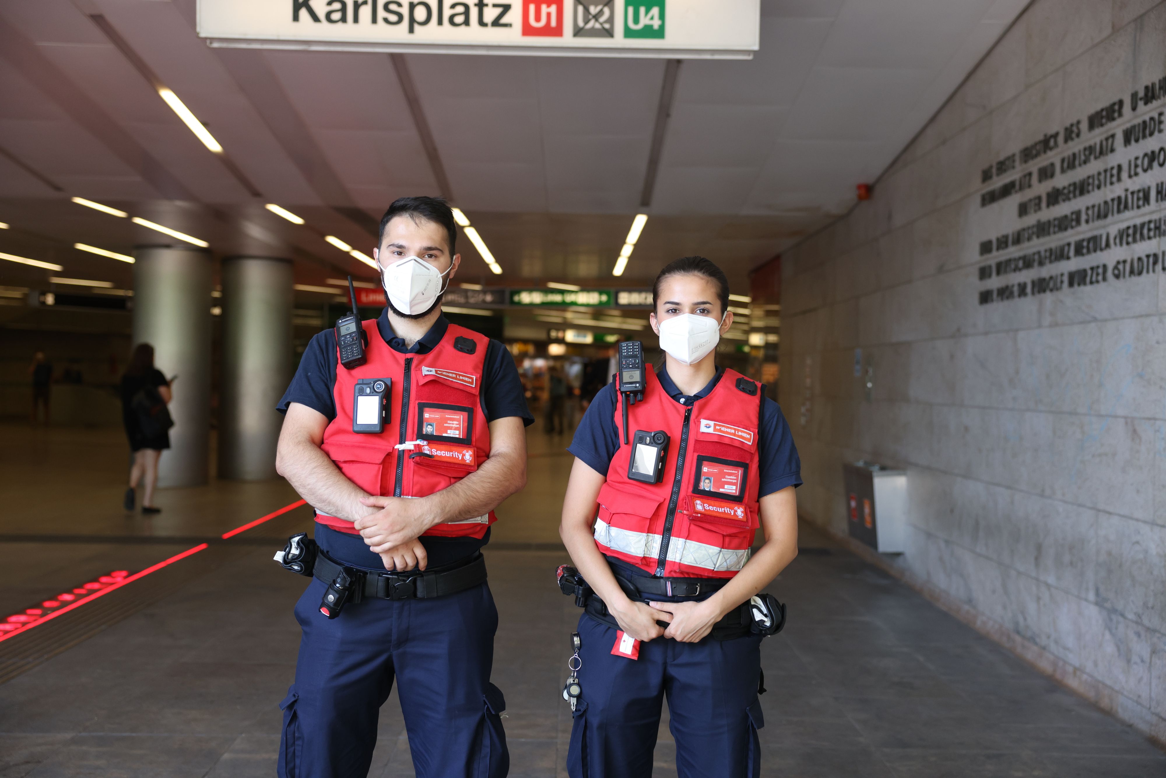 Laura D. und ihr Kollege Sefa: 