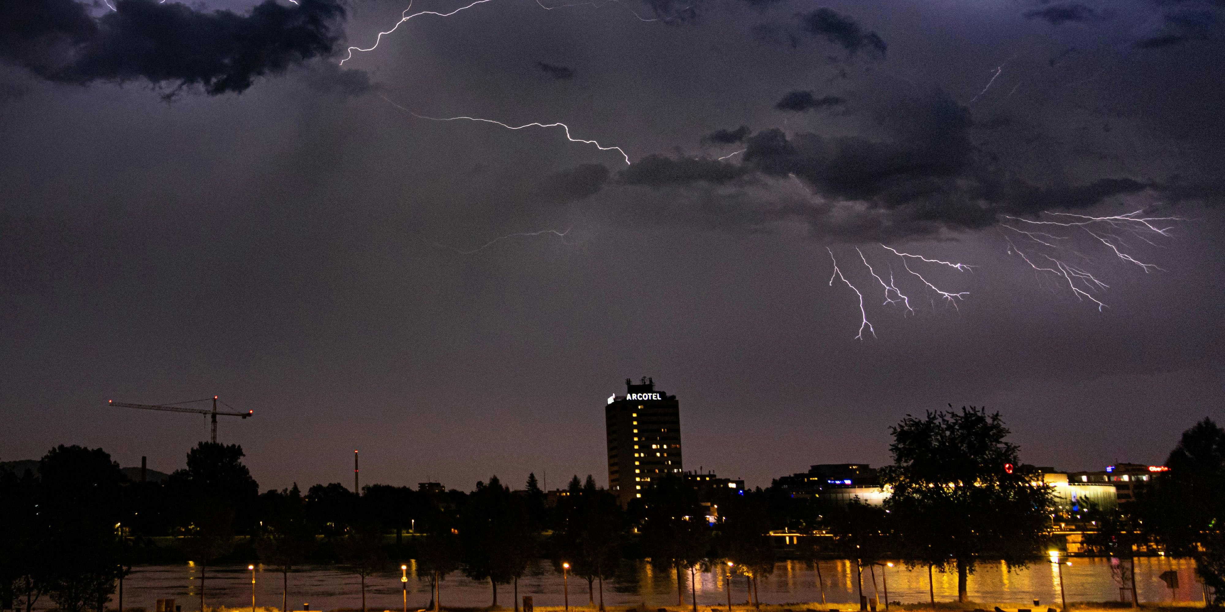 Gewitter Linz 27.06.2022
