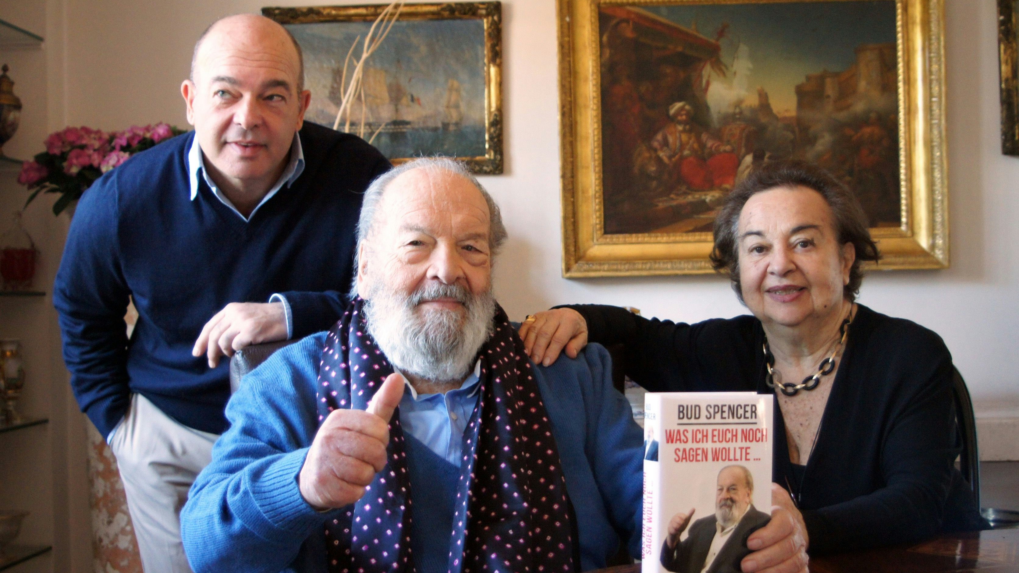 56 Jahre lang war <strong>Bud Spencer</strong> mit der Neapolitanerin Maria Amato verheiratet, mit der er drei Kinder hatte (Im Bild: Sohn Giuseppe).