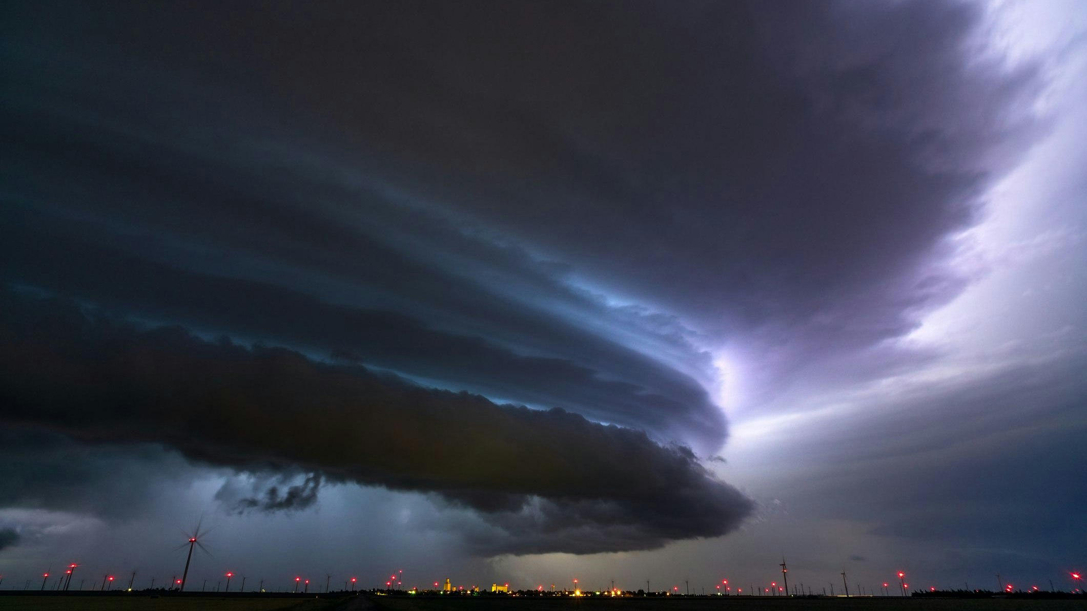 Unwetter-Superzelle. (Symbolbild)