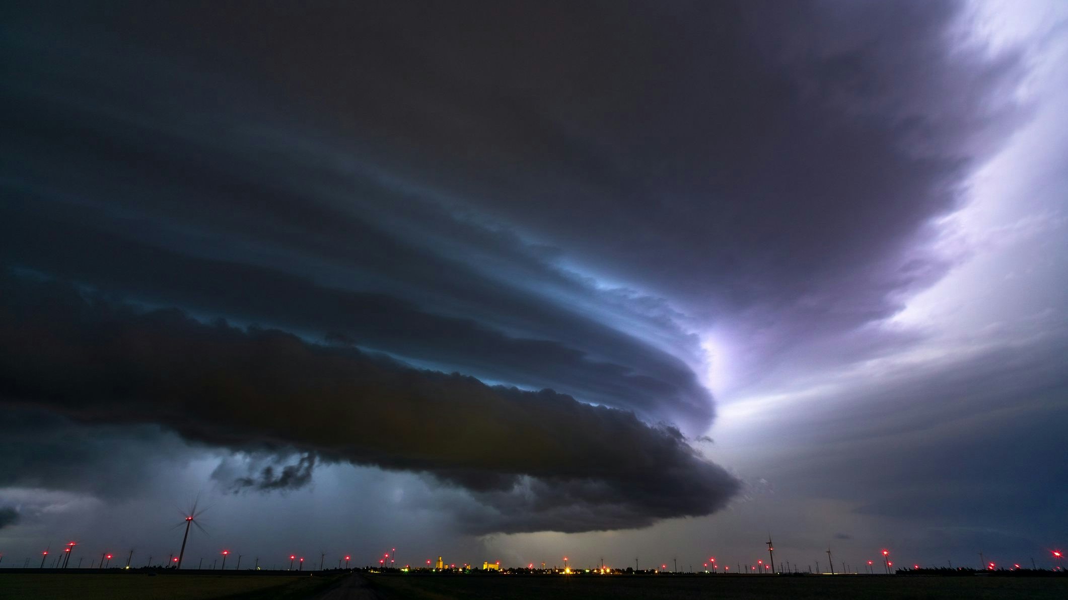 Unwetter-Superzelle. (Symbolbild)