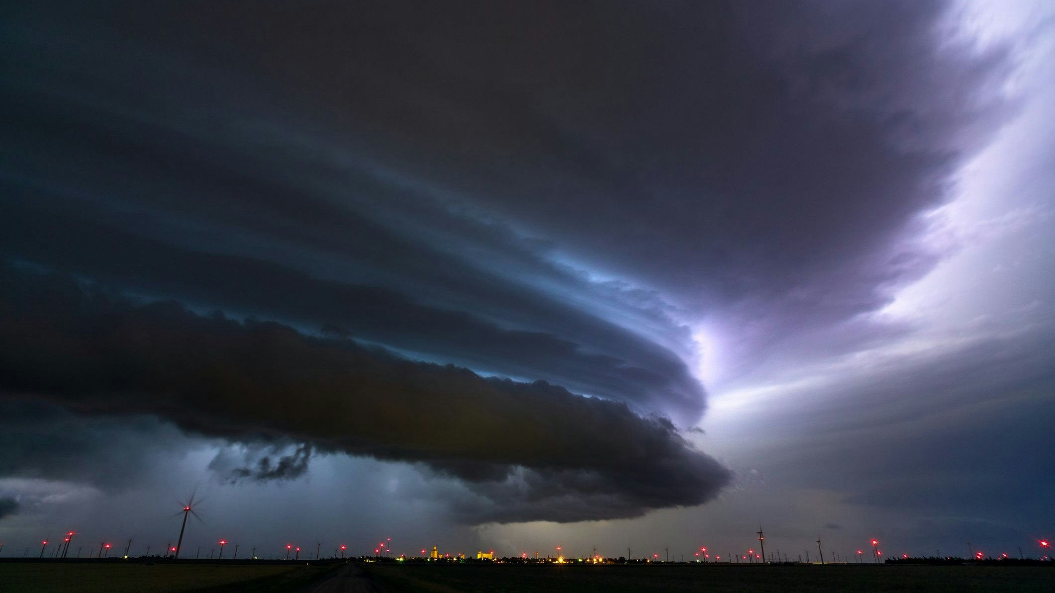 Unwetter-Superzelle. (Symbolbild)