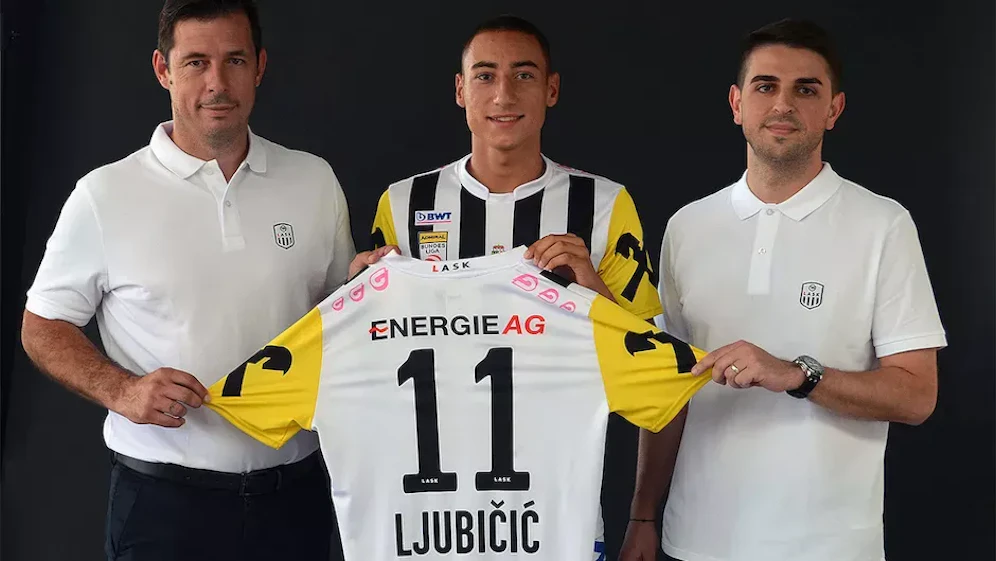 Der LASK präsentiert mit Marin Ljubicic einen Offensiv-Neuzugang.