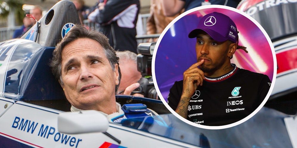 Nelson Piquet und Lewis Hamilton.