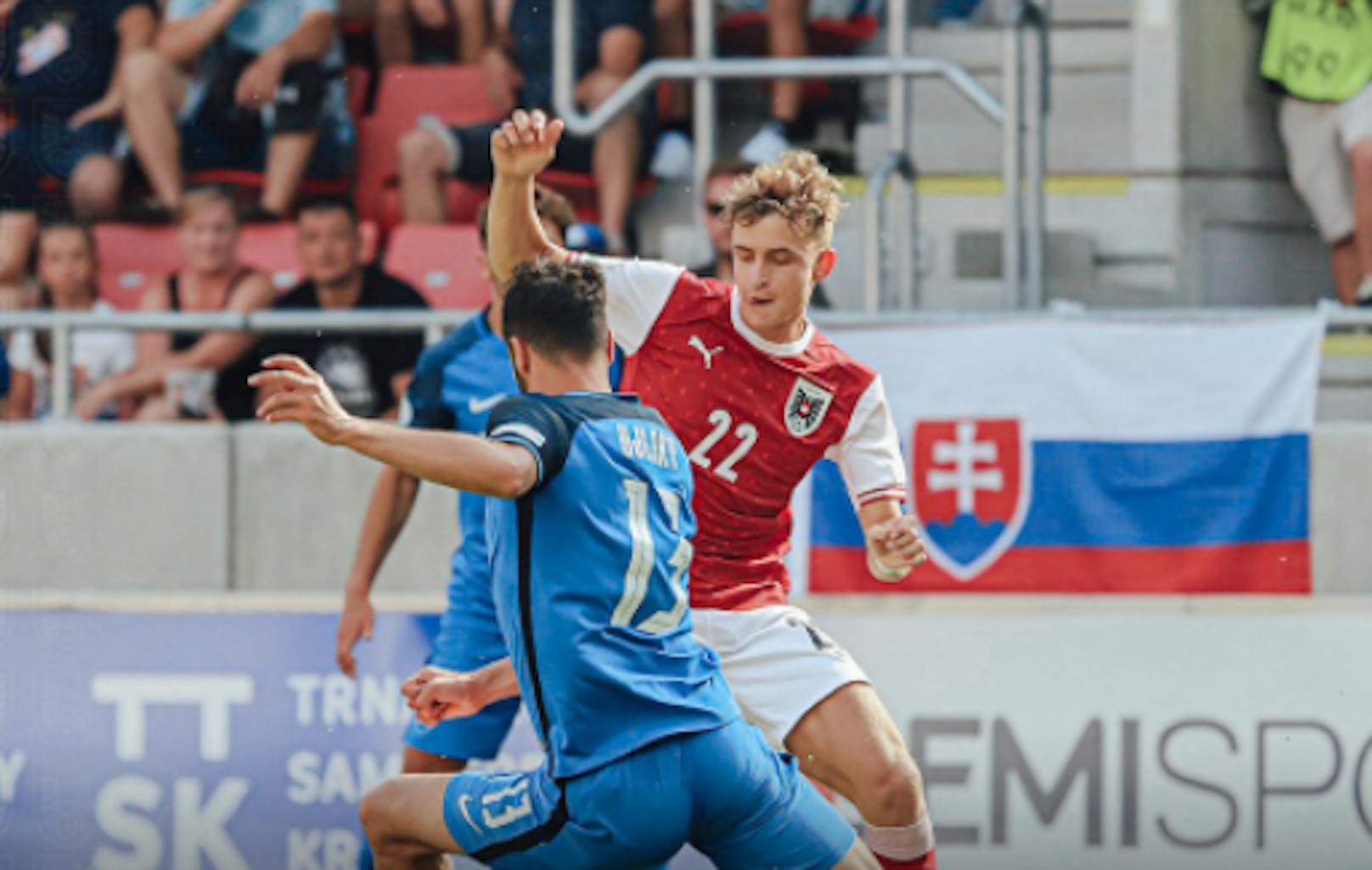 Österreichs U19 verliert gegen die Slowakei