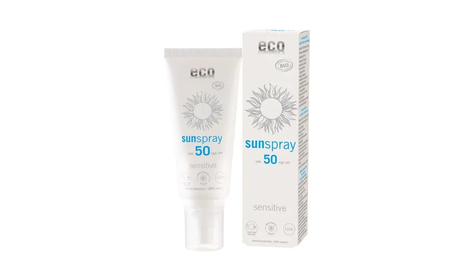 Die Sonnenlotion von Eco Cosmetics kann sich jedem Bedürfnis anpassen. Ihr Lichtschutzfaktor reicht von 10 bis 50+ und auch das eigentliche Produkt kann man in Form eines Sprays, Gels, Öls und anderen Varianten kaufen.&nbsp;
