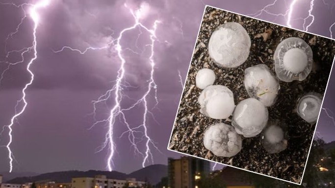 Heute.at - Erst 26 Grad, dann wütet Hagel-Unwetter in Österreich