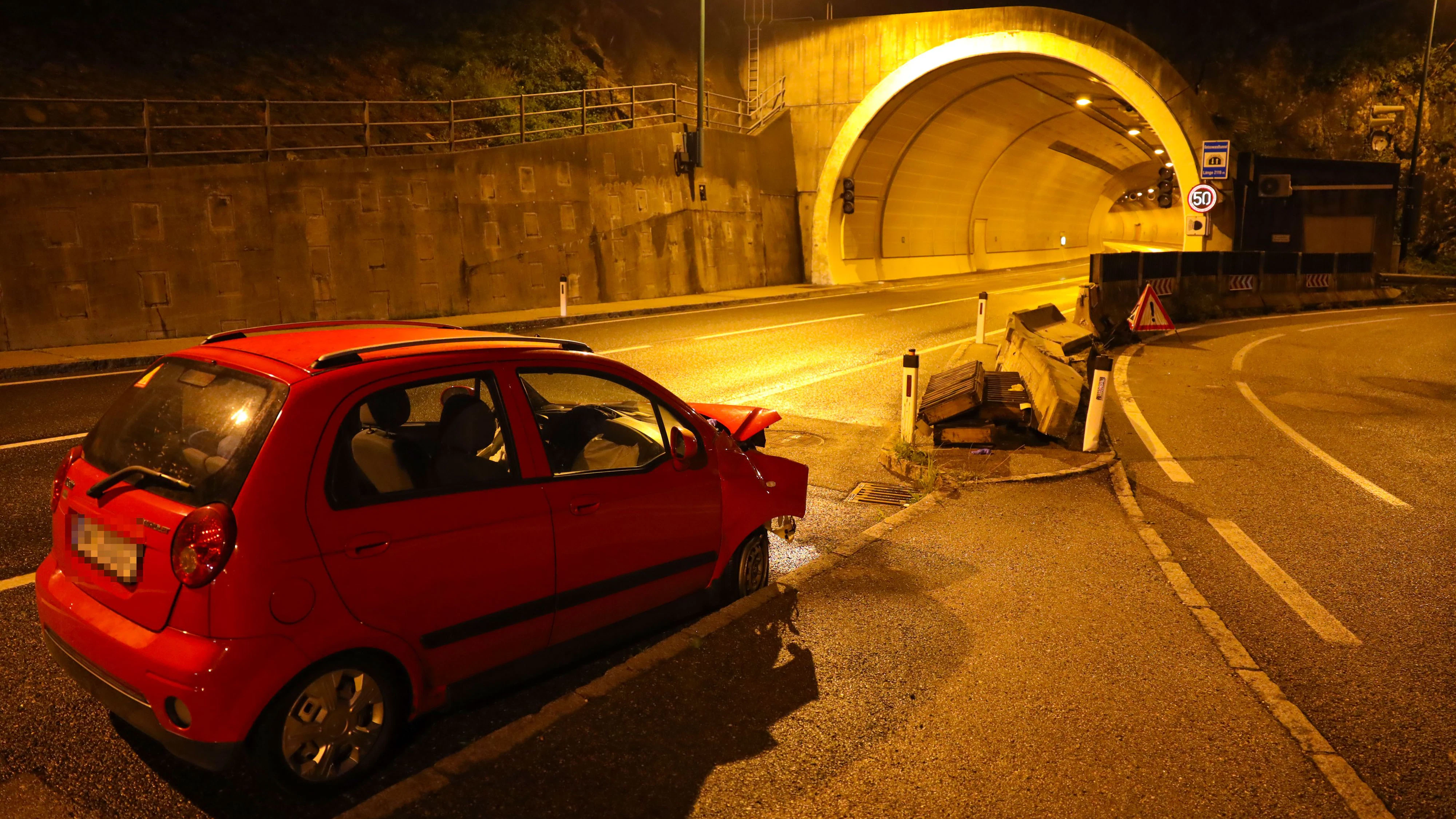 Schwerer Verkehrsunfall auf Salzkammergutstraße
