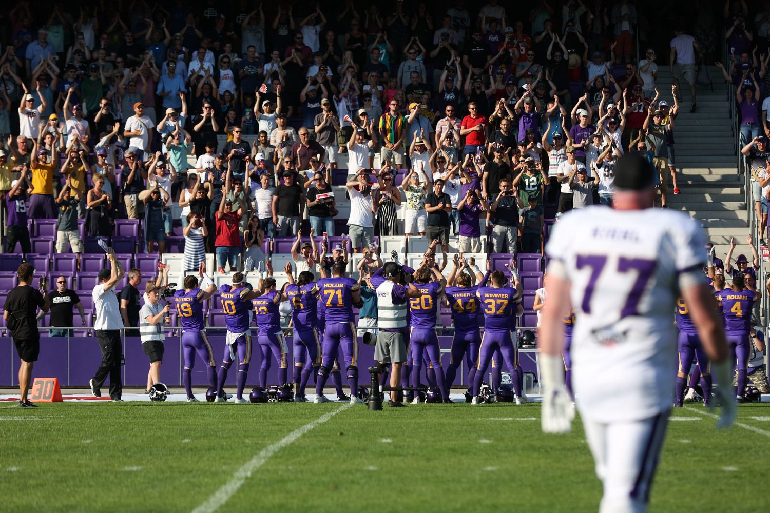 Jubel bei den Vienna Vikings