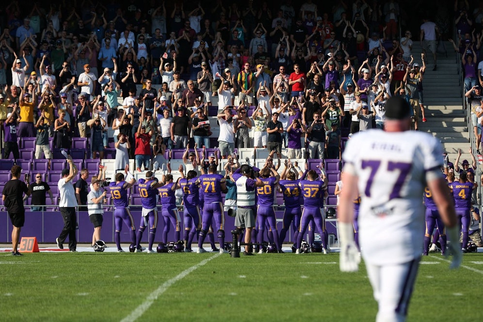 Jubel bei den Vienna Vikings
