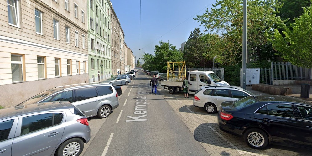 Die Polizei konnte die 21-Jährige in der Kempelengasse per Taser-Einsatz stoppen.