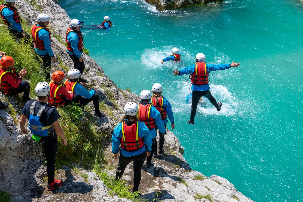 Der Unfall passierte beim Canyoning in Bad Ischl