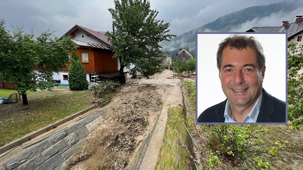 Der Treffener Gemeinderat Christof Seymann ist über die Rückhaltesperre froh.