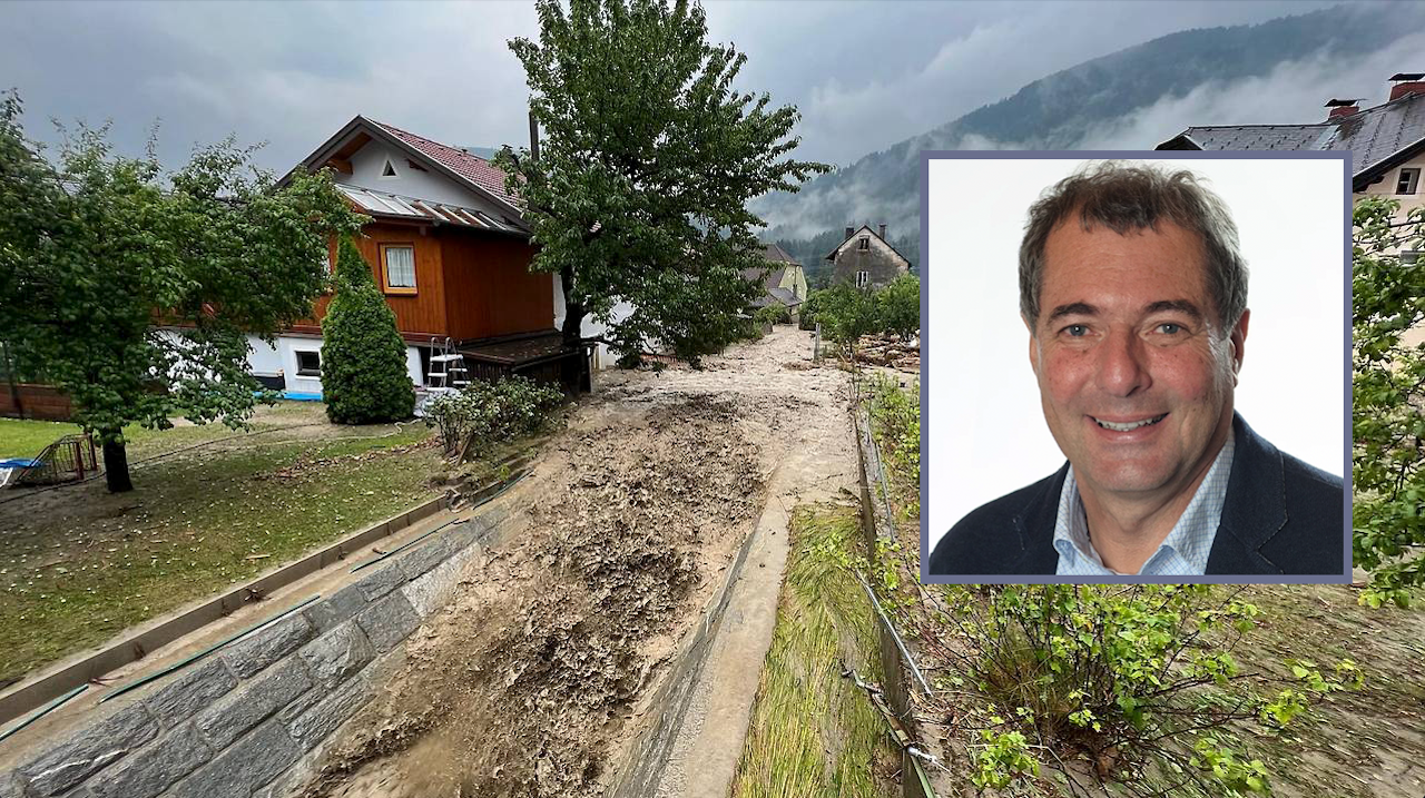 Heute.at - Sind bei Unwetter mit blauem Auge davon gekommen