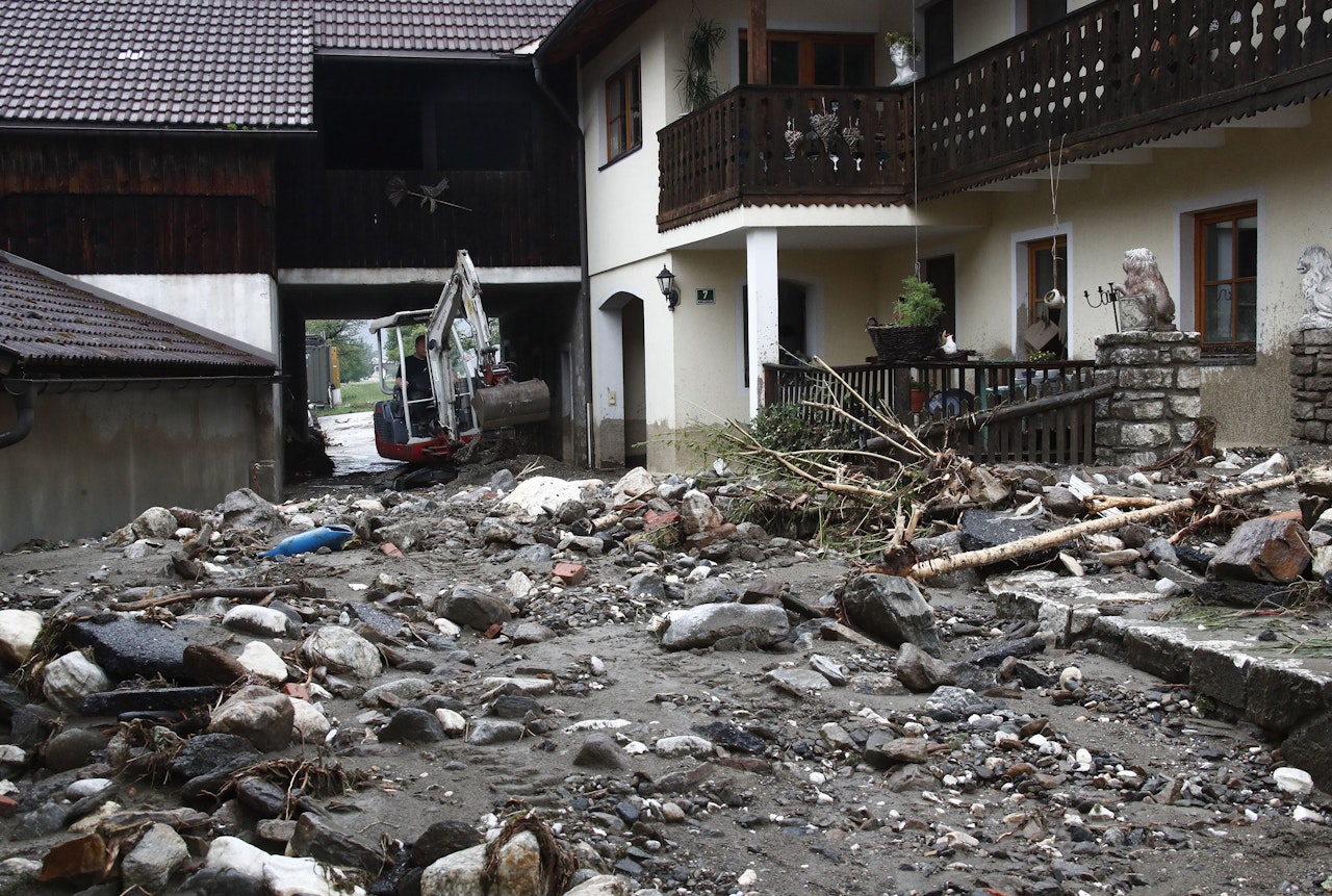 Heute.at - Aufräumarbeiten in Kärnten nun besonders schwierig