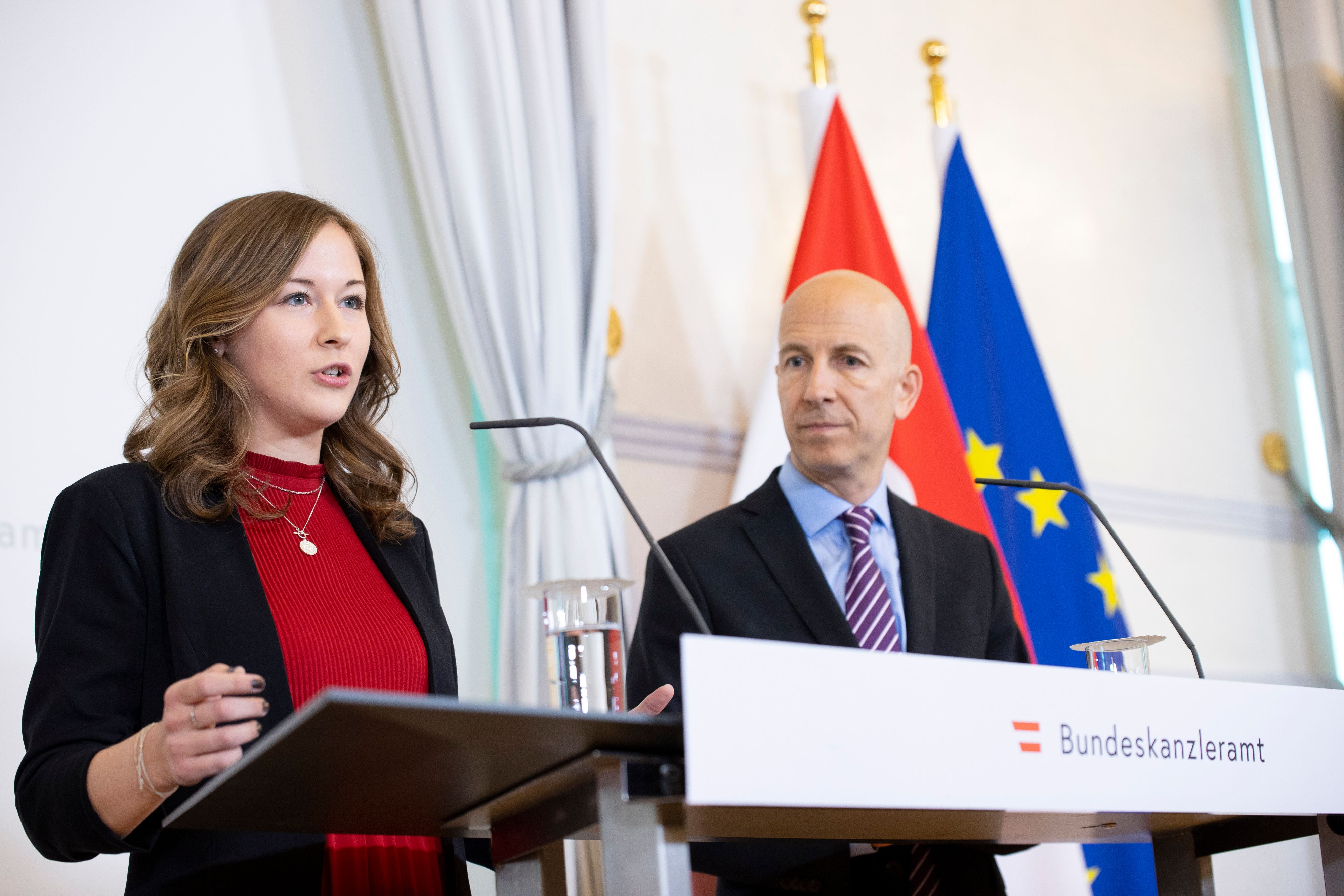 Claudia Plakolm und Martin Kocher