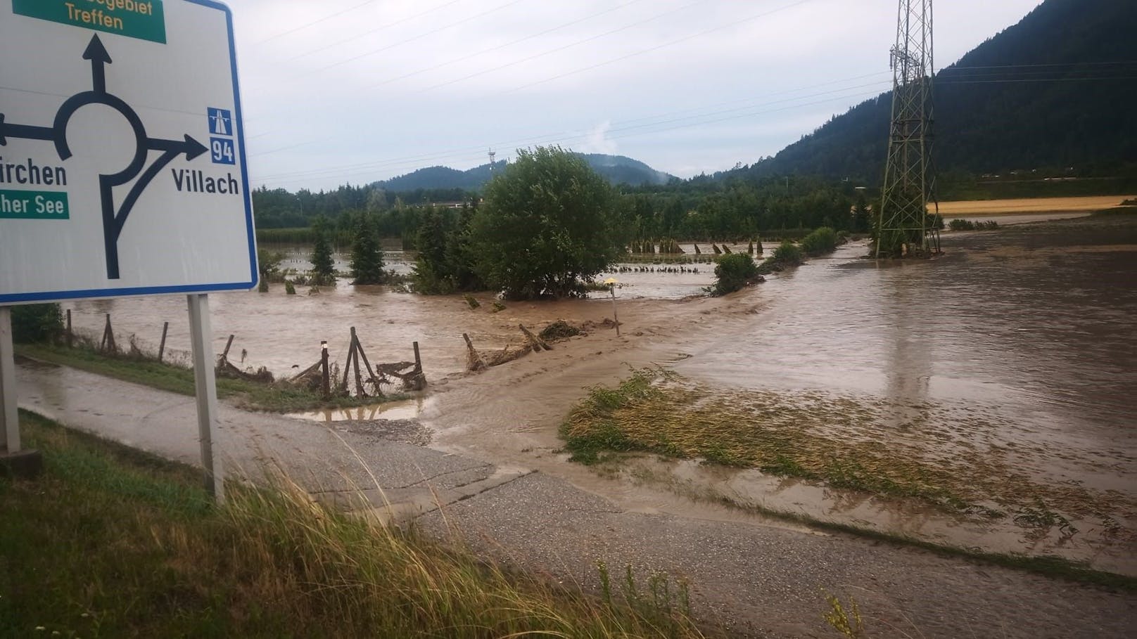 Hochwasser Treffnerbach, Afritzerbach