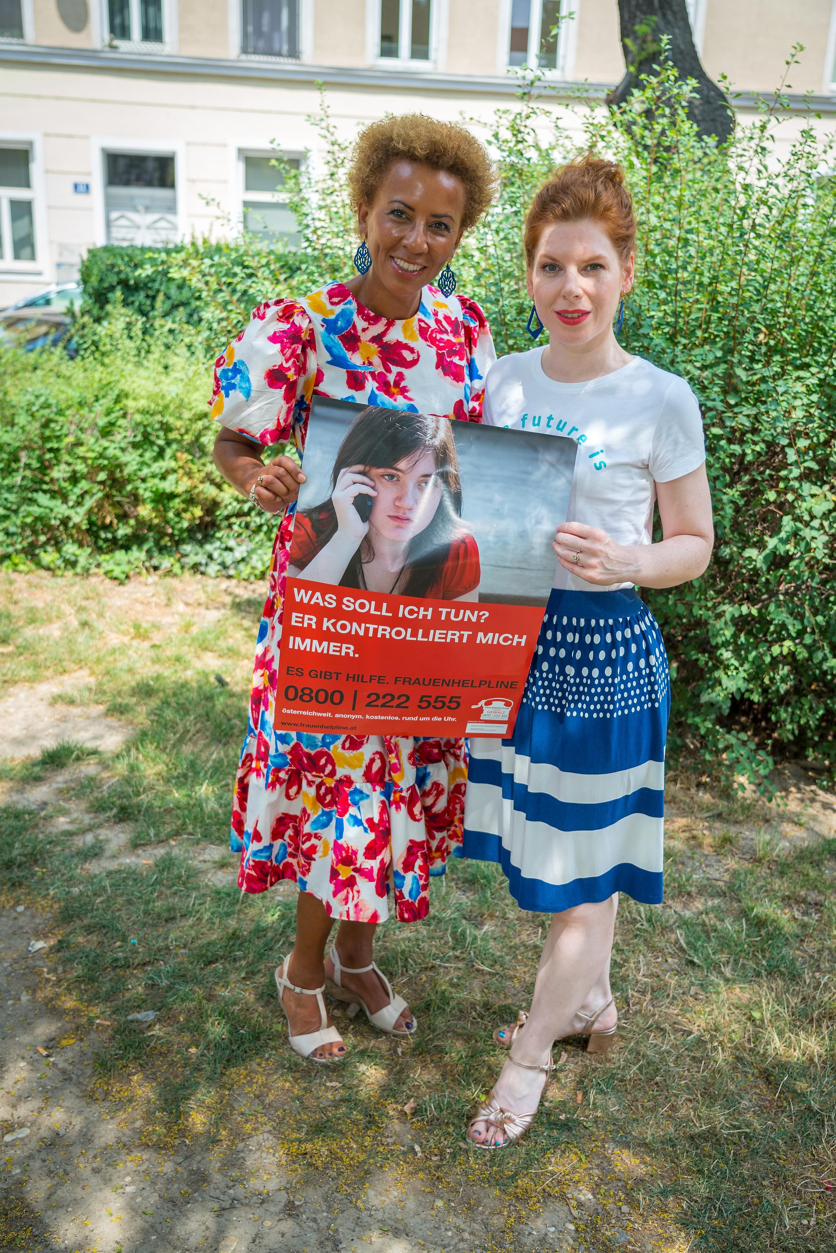 Arabella Kiesbauer und Teresa Vogl machen sich für andere Frauen stark