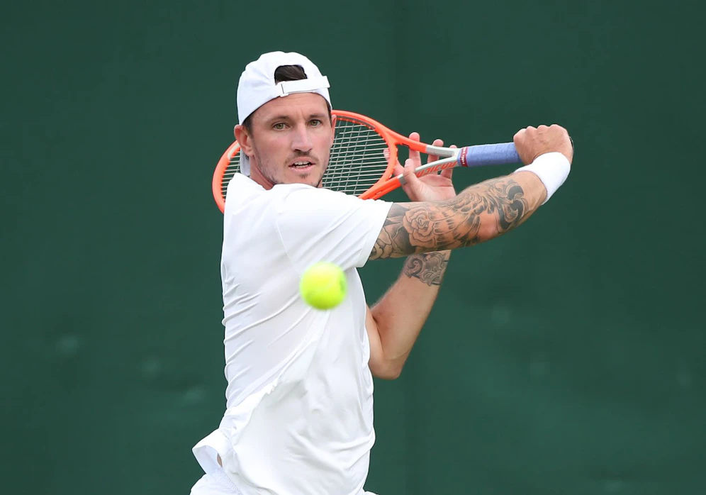 Österreichs Nummer eins Dennis Novak ist in Wimbledon gescheitert. 